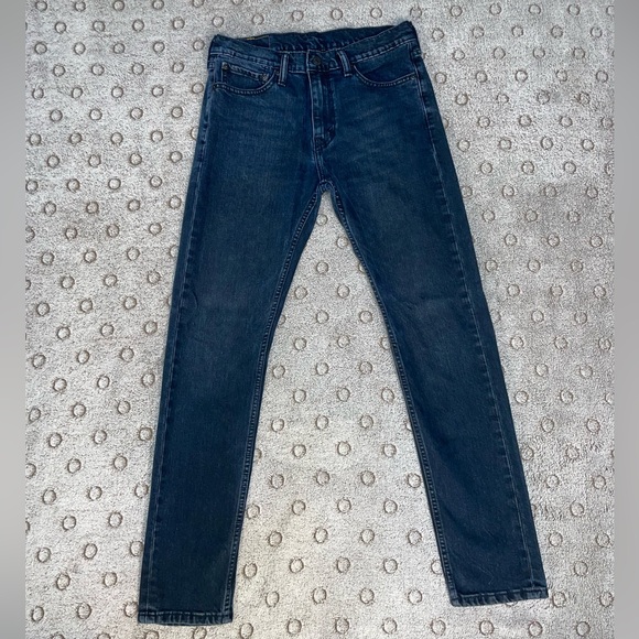 Levi's 510 Skinny Fit Men's 31x32 Dark Blue Denim Jeans - Picture 1 of 12